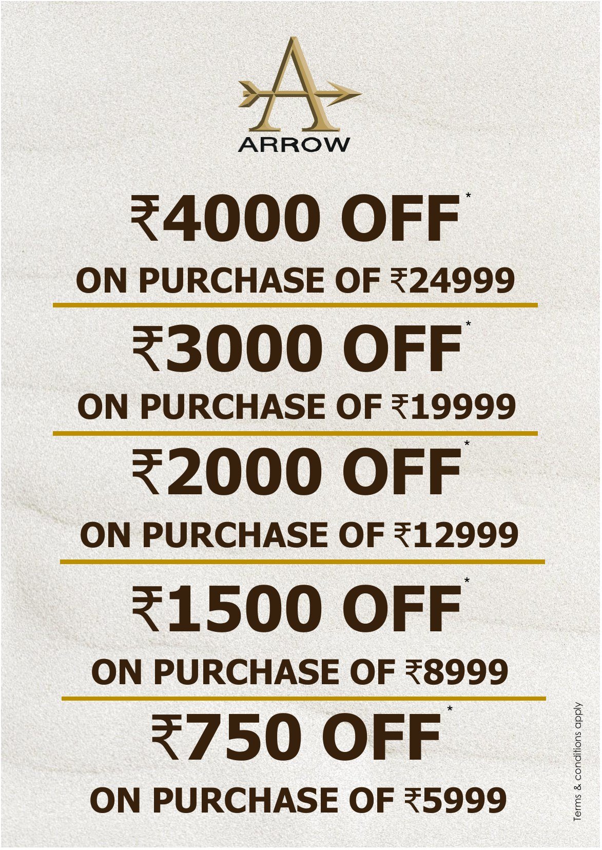 Arrow — Discount Offer