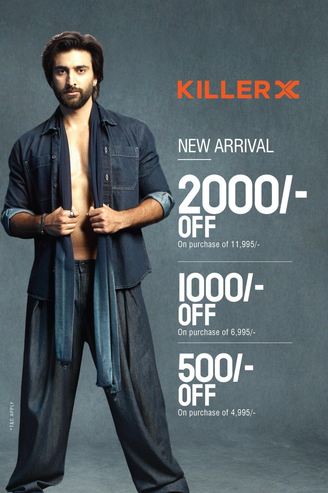 Killer — New Arrival Discount Offer