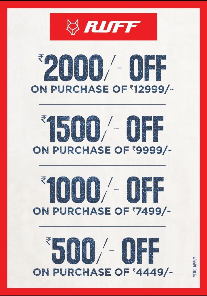 Ruff — Discount Offer