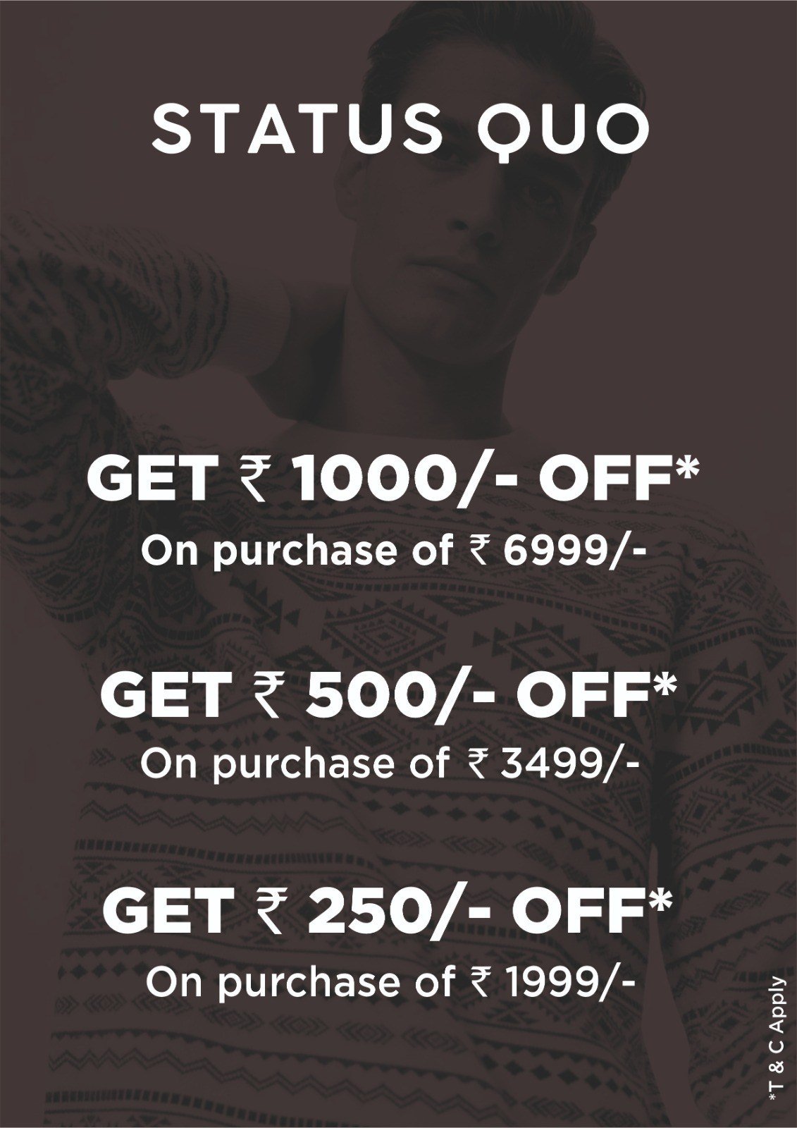 Status Quo — Discount Offer